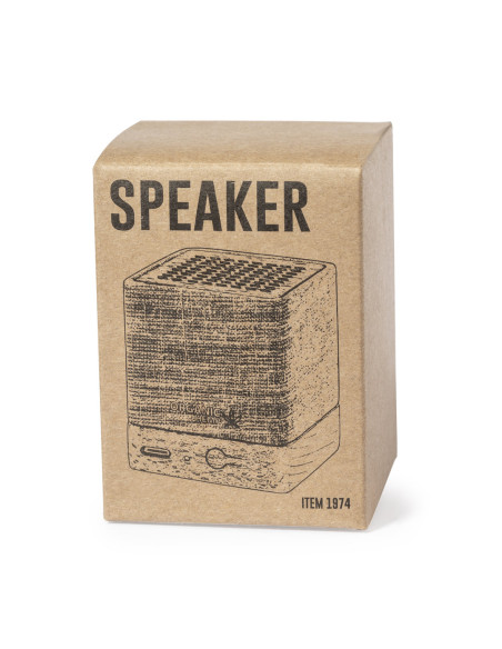 Altavoz personalizado ECO Bluetooth 5.0 en cáñamo, 3W.