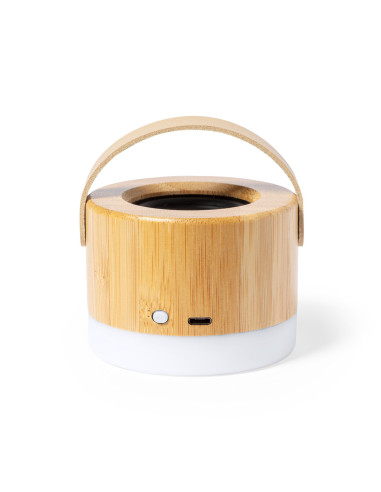 Altavoz personalizado ECO Bluetooth® 3W, bambú,...
