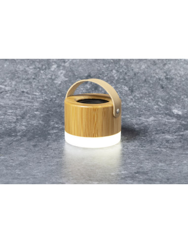 Altavoz personalizado ECO Bluetooth® 3W, bambú,...