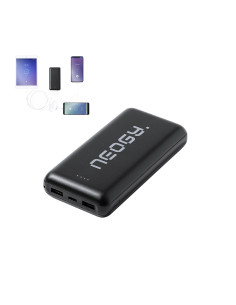 Power bank personalizada 20,000 mAh, triple carga,...