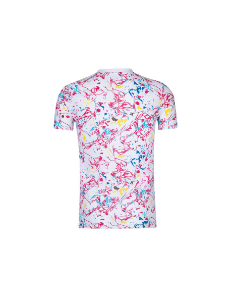 Camiseta unisex personalizada estampado vivo, 100% algodón