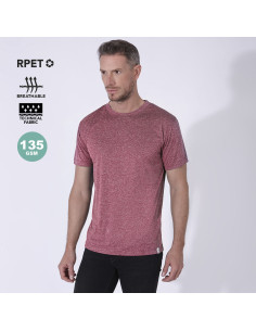 Camiseta ECO unisex personalizable, 100% poliéster reciclado 2
