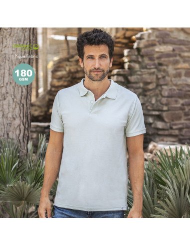Polo personalizado Unisex, 100% Algodón 180g/m2