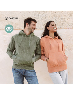 Sudadera Unisex Personalizada 100% Algodón peinado (280g/m2) 2
