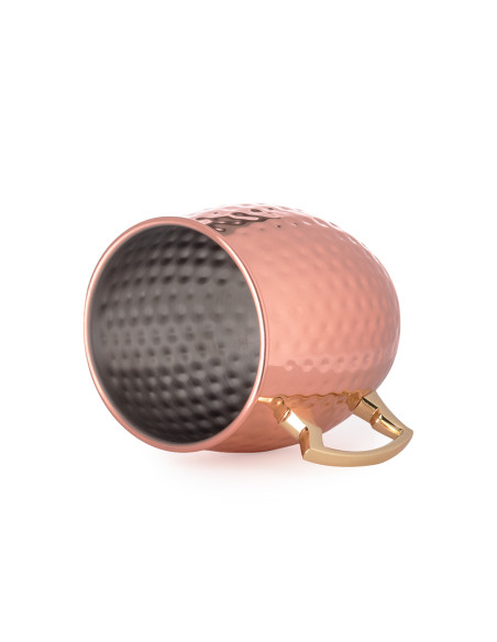 Taza personalizable de 500 ml Acero Inoxidable recubrimiento Cobre