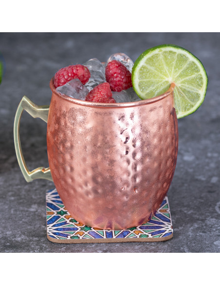 Taza personalizable de 500 ml Acero Inoxidable recubrimiento Cobre