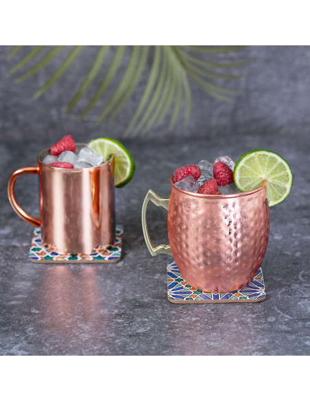 Taza personalizable 280 ml Acero Inoxidable y cobre galvanizado