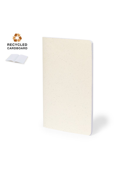 Libreta con Tapas en Cartón reciclado para Personalizar