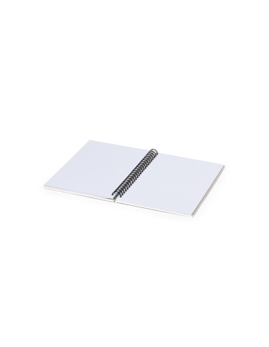 Libreta publicitaria A5 de anillas, tapas duras...