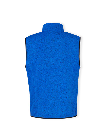 Chaleco bitono personalizado en polar fleece, anti-pilling.