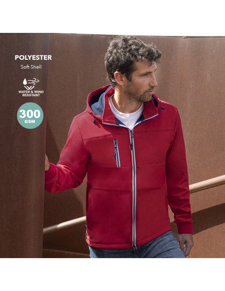 Chaqueta micropolar personalizada, soft shell, XS-XXL.