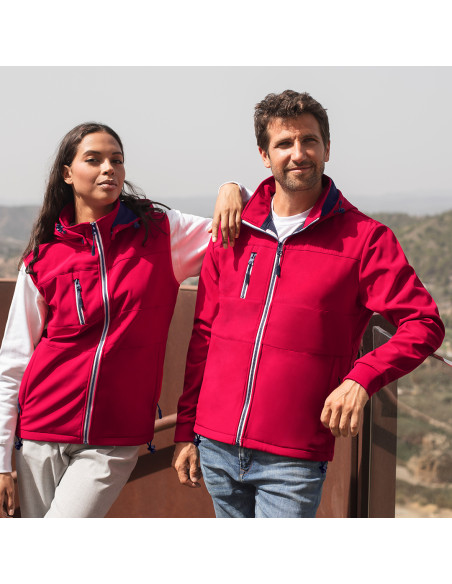 Chaqueta micropolar personalizada, soft shell, XS-XXL.