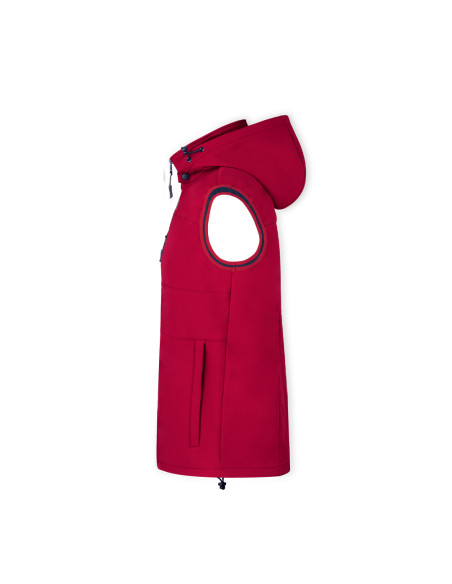 Chaleco personalizado bordado, soft shell, resistente, XS-XXL.