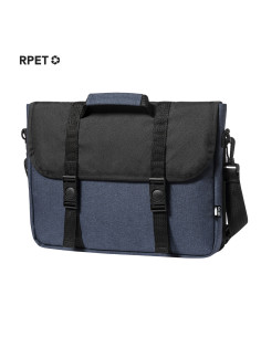 Maletín reciclado personalizado en RPET con cierre de...