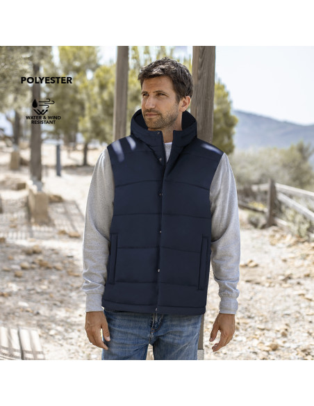 Chaleco con capucha personalizado y resistente, XS-XXL.