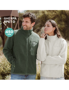 Chaqueta de trabajo ECO, sherpa RPET, tallas XS-XXL. 2