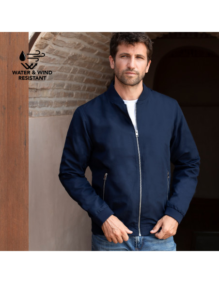 Chaqueta "bomber" personalizada, poliéster, XS-XXL.