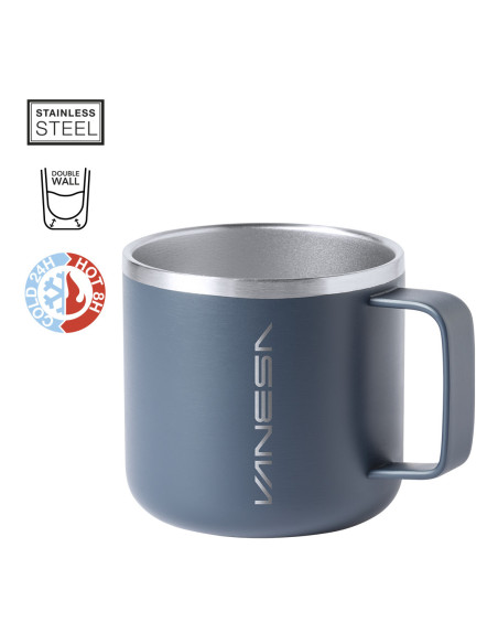 Taza de Acero Inoxidable Personalizable de doble capa y 350ml