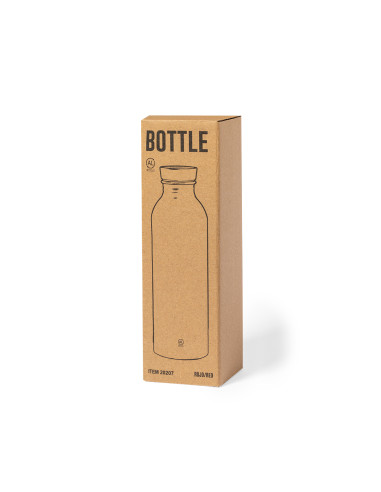 Bidón Personalizado 550 ml en Aluminio, Tapón...