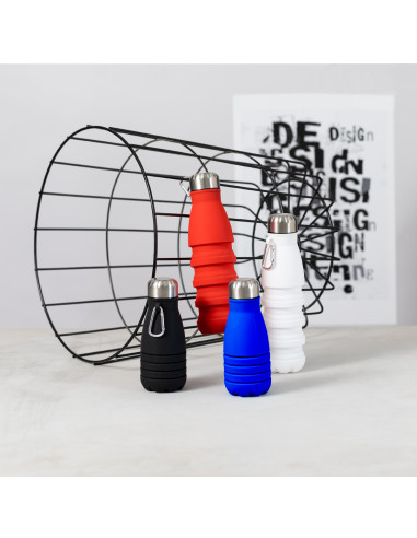 Botella de Agua Personalizada plegable de 550ml