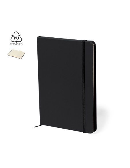 Bloc de Notas Personalizable, Tapas rígidas en Polipiel Reciclada