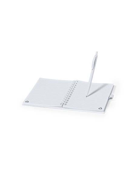 Libreta Personalizada A5 en RABS, Tapas rígidas con Bolígrafo