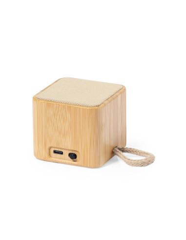 Altavoz personalizado en Bambú Bluetooth® 3W,...