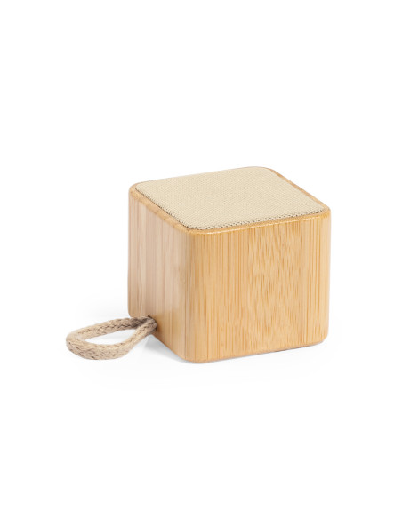 Altavoz personalizado en Bambú Bluetooth® 3W, 300mAh.