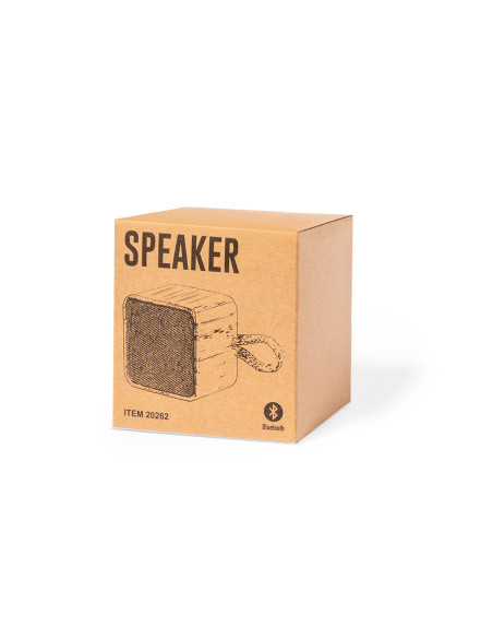 Altavoz personalizado en Bambú Bluetooth® 3W, 300mAh.