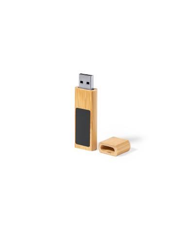 Memoria USB imantada ECO en Bambú...
