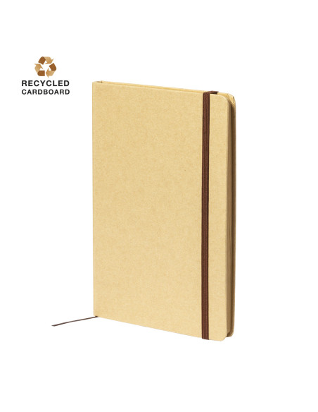 Bloc de notas Ecológico personalizado A5, tapas en cartón