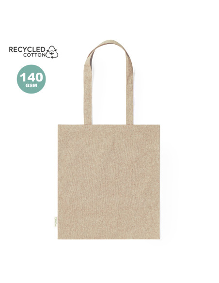Bolsa Personalizable 100% Algodón reciclado de 140g/m2