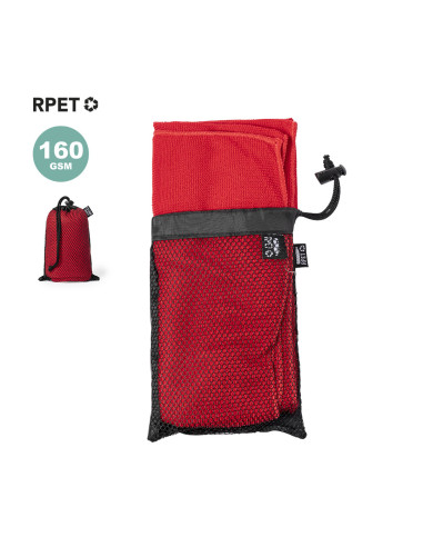 Toalla ECO en RPET personalizada, 50x100 cm.
