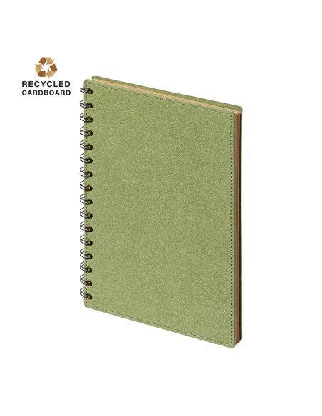 Libreta Ecológica para Personalizar A5. Tapa dura cartón reciclado