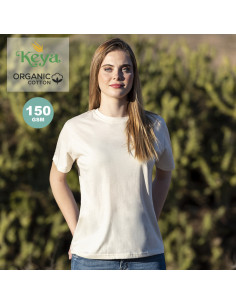 Camiseta Mujer personalizada, 100% algodón orgánico
