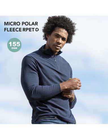 Polar personalizado en RPET y anti-pilling, S-XXL.