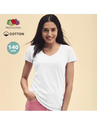 Camiseta Mujer blanca personalizada 100% algodón