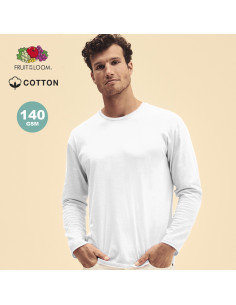 Camiseta Publicitaria Adulto manga larga 100% algodón