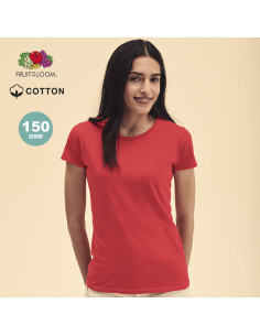Camiseta Mujer personalizada 100% algodón peinado