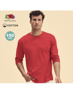 Camiseta manga larga Personalizada Adulto 100% algodón
