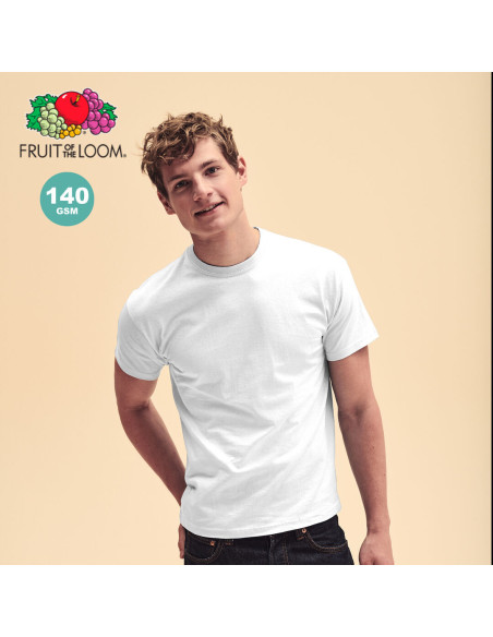 Camiseta blanca Personalizada, 100% algodón