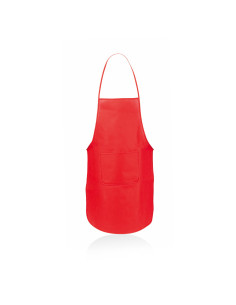 Delantal Non-Woven para Personalizar, Bolsillo y cintas...