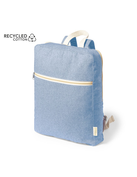 Mochila Promocional en Algodón reciclado GRS 275g/m2.