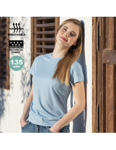 Camisetas técnicas Personalizadas para Mujeres 100%...
