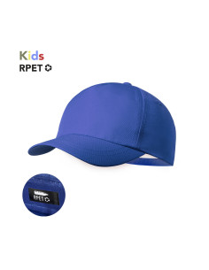 Gorra Personalizada niño 5 paneles, poliéster RPET...