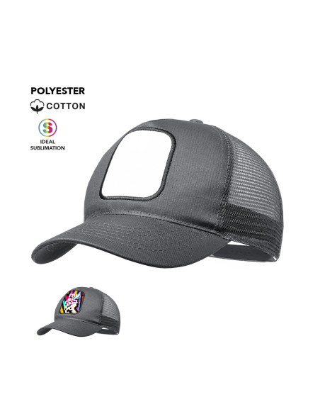 Gorra tipo Trucker Personalizada en algodón y poliéster resistente