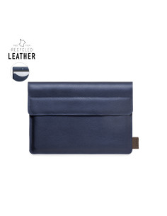 Funda personalizada ordenador ECO en cuero reciclado.