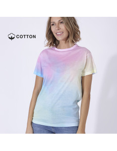 Camiseta Personalizada estampado arcoíris, 100% algodón...