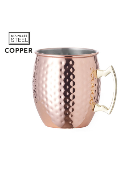 Taza personalizable de 500 ml Acero Inoxidable recubrimiento Cobre