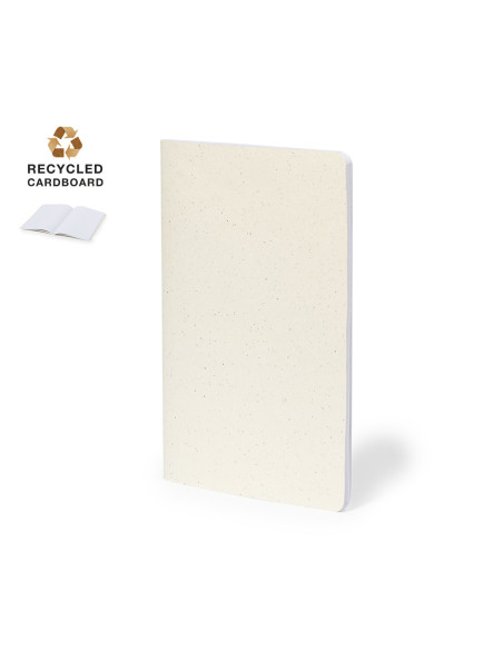Libreta con Tapas en Cartón reciclado para Personalizar